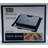 Гриль / Мультимейкер OP203 "Panini Maker" (ОPERA / 2200W) (6шт)