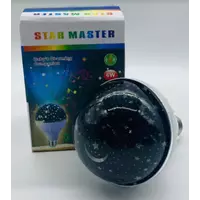 Новогодний свет Диско лампа LED проектор звездного неба Star Master Bulb (Лампа) 601 (HX-601) (50шт)