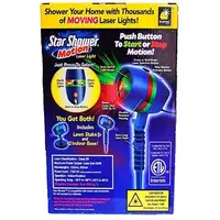 Лазерный проектор Star Shower Light Lazer Moition (HIGH QUALITY + STAND) / ART-0202 (30шт)