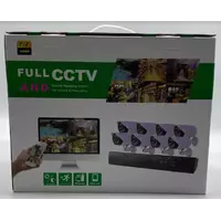 Камера видеонаблюдения DVR 6145AHD-P8 (8 канальный и 8 камеры / метал) (4шт)