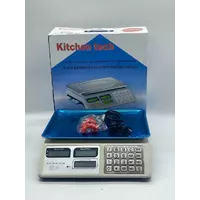 Весы торговые ACS KitchenTech KT218 50кг 6V (метал) (5шт)