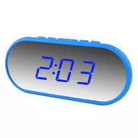 Часы сетевые VST-712Y-5, синие, USB