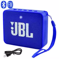 Колонка JBL GO2, speakerphone, PowerBank, радио, blue