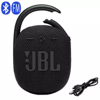 Bluetooth-колонка JBL CLIP4, speakerphone, радио, PowerBank, black