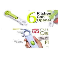 Открывашка консервный нож Kitchen Can Opener 6в1 / ART-0135 (200шт)