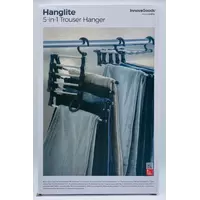Вешалка для брюк Hanglite 5-in-1 Trouser Hanger / ART-0526 (48шт)