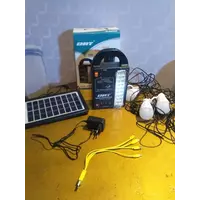 Портативная батарея Power bank AT-999+Solar 4500mAh + солнечная панель